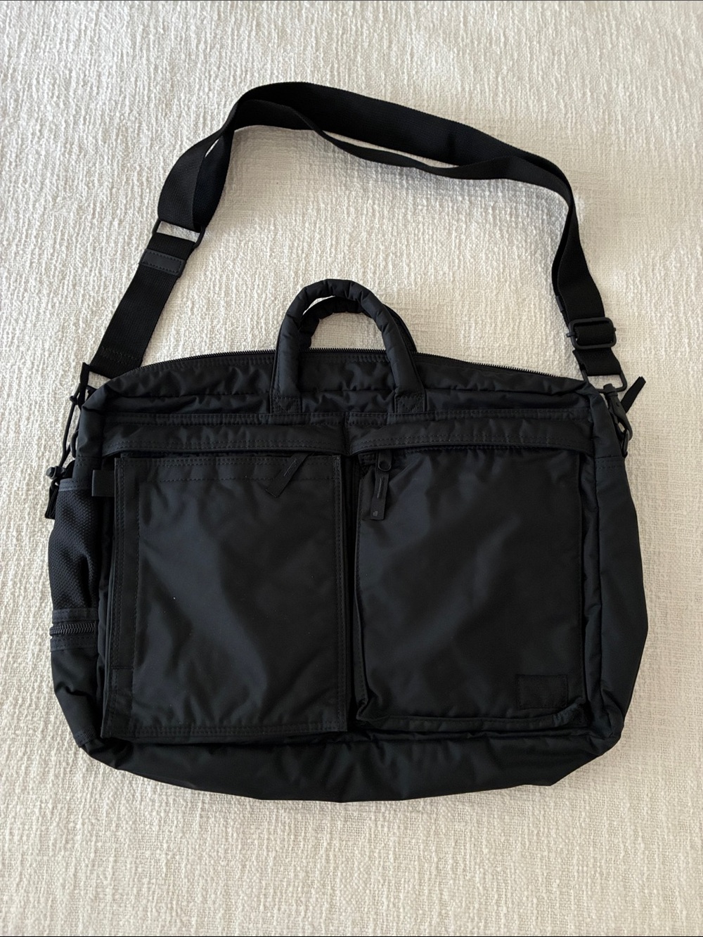Head Porter Yoshida Black Beauty messenger crossbody bag